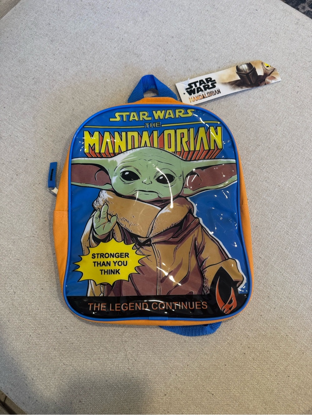 Star Wars: The Mandalorian kids' mini backpack featuring Grogu (Baby Yoda) NWT